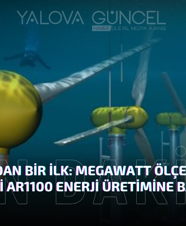 Japonya’dan Bir İlk: Megawatt Ölçekli Gelgit Türbini AR1100 Enerji Üretimine Başladı!