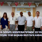 Altınova Servis Kooperatifinde 20 Yıl Sonra Büyük Değişim