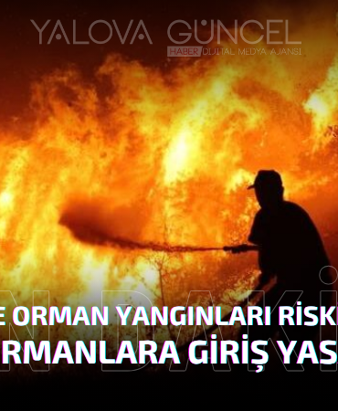Türkiye’de Orman Yangınları Riski Artıyor