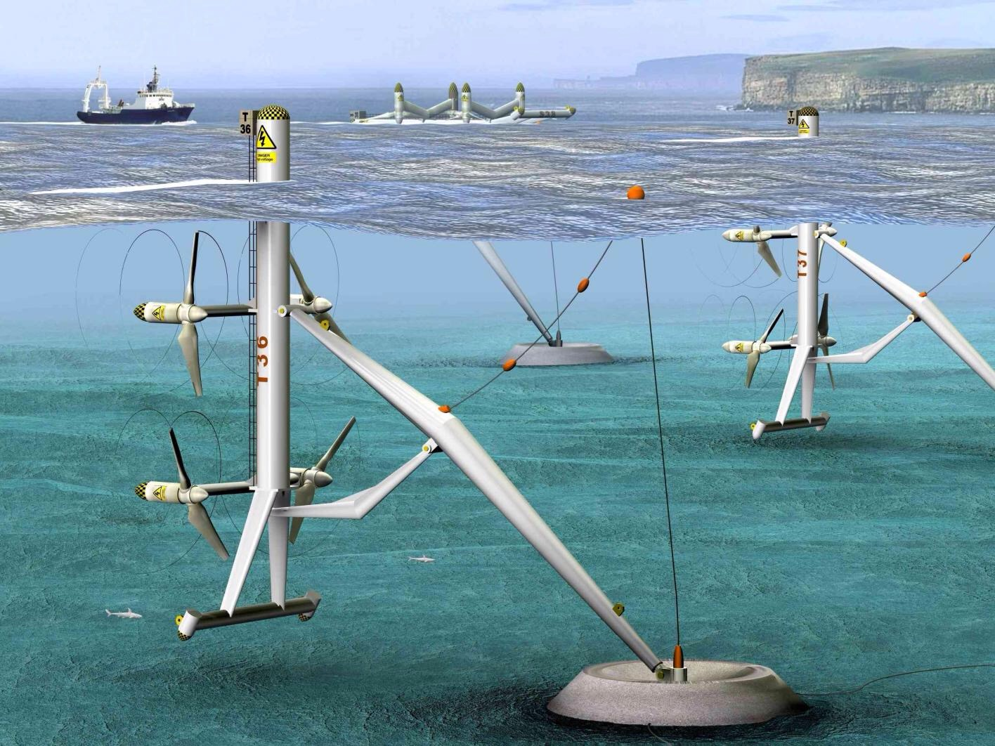 Japonya’dan Bir İlk: Megawatt Ölçekli Gelgit Türbini AR1100 Enerji Üretimine Başladı!