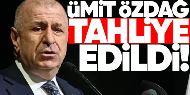 Zafer Partisi Genel Başkanı Ümit Özdağ Tahliye Oldu