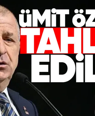 Zafer Partisi Genel Başkanı Ümit Özdağ Tahliye Oldu