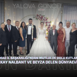 Suat Berkay Nalbant ve Beyza Delen Dünyaevine Girdi