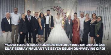 Suat Berkay Nalbant ve Beyza Delen Dünyaevine Girdi