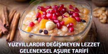 YÜZYILLARDIR DEĞİŞMEYEN LEZZET AŞURE TARİFİ