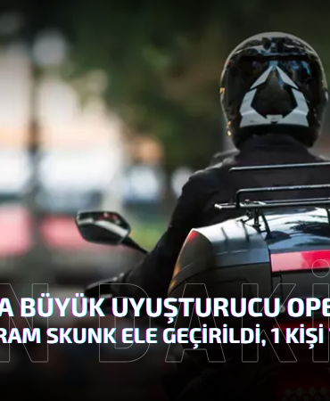 Yalova’da Büyük Uyuşturucu Operasyonu: 3 Kilo 750 Gram Skunk Ele Geçirildi, 1 Kişi Tutuklandı