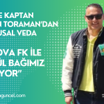 Efsane Kaptan Hakan Toraman’dan Duygusal Veda: “Yalova FK ile Gönül Bağımız Sürüyor”