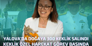 Ekolojik Denge ve Yaban Hayatı Koruma Çalışmaları Sürüyor 300 Keklik Salındı