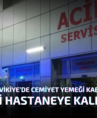 Yalova Teşvikiye’de Cemiyet Yemeği Kabusa Döndü: 100 Kişi Hastaneye Kaldırıldı!