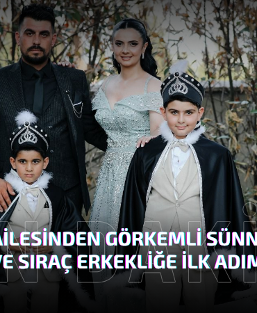 DAĞAŞAN AİLESİNDEN GÖRKEMLİ SÜNNET TÖRENİ