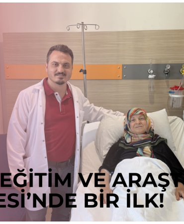 Yalova Eğitim ve Araştırma Hastanesi’nde Bir İlk!