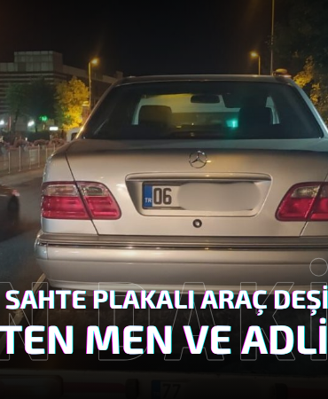Yalova’da Sahte Plakalı Araç Deşifre Edildi: Trafikten Men ve Adli İşlem!