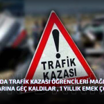 Yalova’da Trafik Kazası Öğrencileri Mağdur Etti