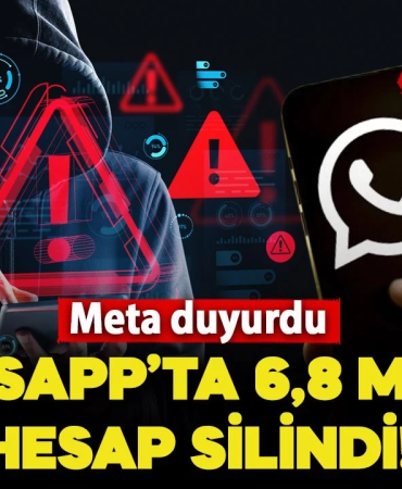 WhatsApp'da 6.8 Milyon Dolandırıcı Hesap Kalıcı Olarak Silindi!