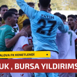 Yalova FK, Bursa Yıldırımspor’u Konuk Ediyor