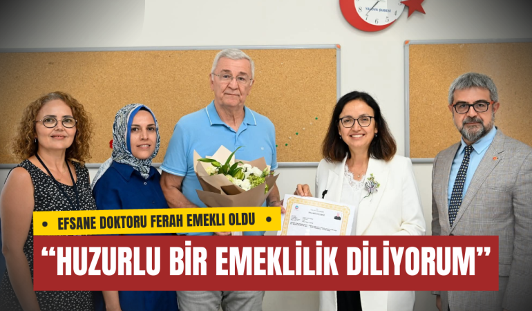 VALİ KAYA’DAN YALOVA’NIN EFSANE DOKTORU FERAH’A VEDA ZİYARETİ: “HUZURLU BİR EMEKLİLİK DİLİYORUM”