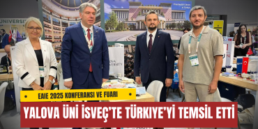 Yalova Üniversitesi İsveç’te Türkiye’yi Temsil Etti
