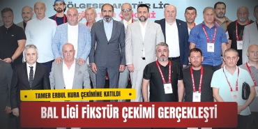 2025-2026 Sezonu Bölgesel Amatör Lig (BAL) Fikstür Çekimi Riva’da Yapıldı