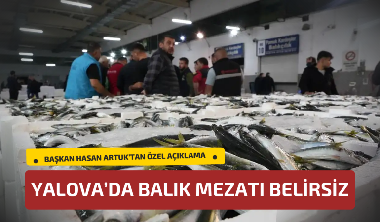 Yalova’da Balık Mezatı Kurulma Süreci Belirsizliğini Koruyor