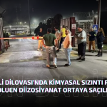 Kocaeli Dilovası’nda Kimyasal Sızıntı Paniği!