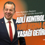 Tanju Özcan Kendisi Duyurdu!