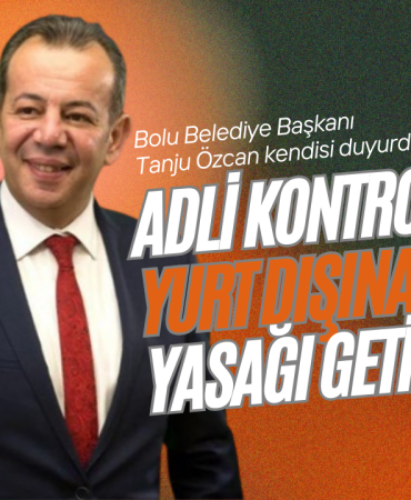 Tanju Özcan Kendisi Duyurdu!