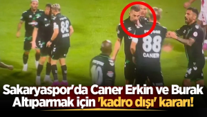 Caner Erkin ve Burak Altıparmak Kadro Dışı Bırakıldı