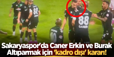 Caner Erkin ve Burak Altıparmak Kadro Dışı Bırakıldı