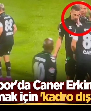 Caner Erkin ve Burak Altıparmak Kadro Dışı Bırakıldı