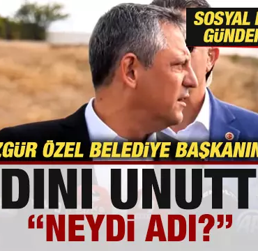 CHP Genel Başkanı Özel, Altınova Belediye Başkanı’nın Adını Unuttu