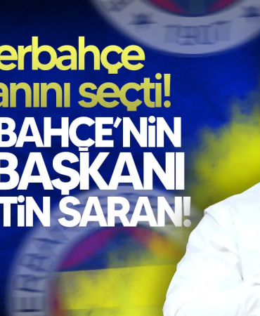 Fenerbahçe’nin Yeni Başkanı Sadettin Saran Oldu