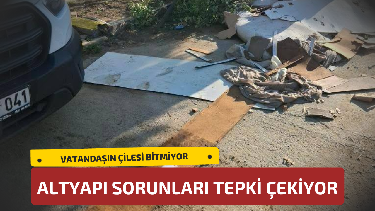 Yalova’da Vatandaşın Çilesi Bitmiyor: Altyapı Sorunları Tepki Çekiyor