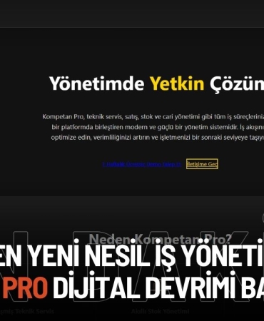 Türkiye’den Yeni Nesil İş Yönetim Yazılımı: Kompetan Pro Dijital Devrimi Başlatıyor!