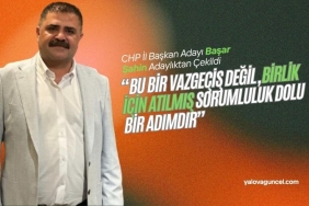 CHP Yalova İl Başkan Adayı Başar Şahin Adaylıktan Çekildi