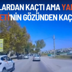 Yalova’da Trafiği Tehlikeye Atan Sürücü MOBESE’den Kaçamadı