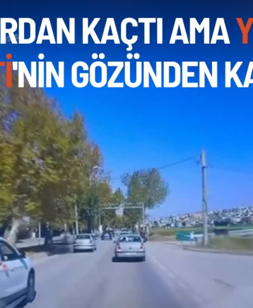 Yalova’da Trafiği Tehlikeye Atan Sürücü MOBESE’den Kaçamadı