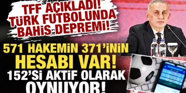 TFF Başkanı Hacıosmanoğlu’ndan Şok İtiraf