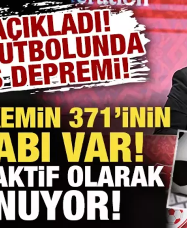 TFF Başkanı Hacıosmanoğlu’ndan Şok İtiraf