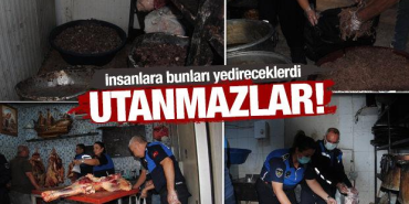 Şanlıurfa’da Şok Denetim: 1 Ton Bozuk Et Ele Geçirildi