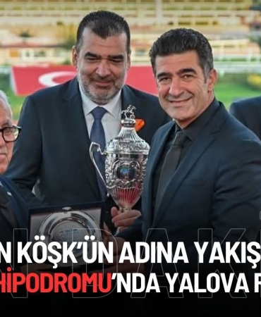 Yürüyen Köşk’ün Adına Yakışır Koşu: Veliefendi Hipodromu’nda Yalova Rüzgârı Esti