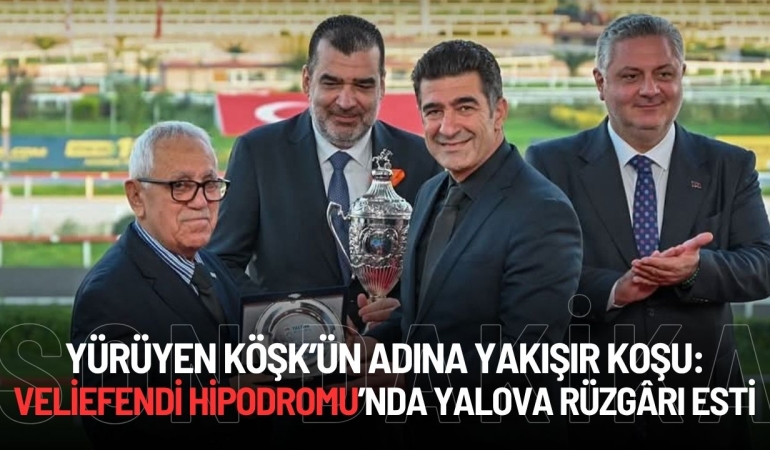 Yürüyen Köşk’ün Adına Yakışır Koşu: Veliefendi Hipodromu’nda Yalova Rüzgârı Esti