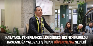 Kabataşlı Fenerbahçeliler Derneği Resmen Kuruldu