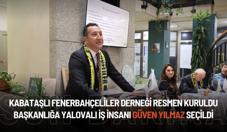 Kabataşlı Fenerbahçeliler Derneği Resmen Kuruldu
