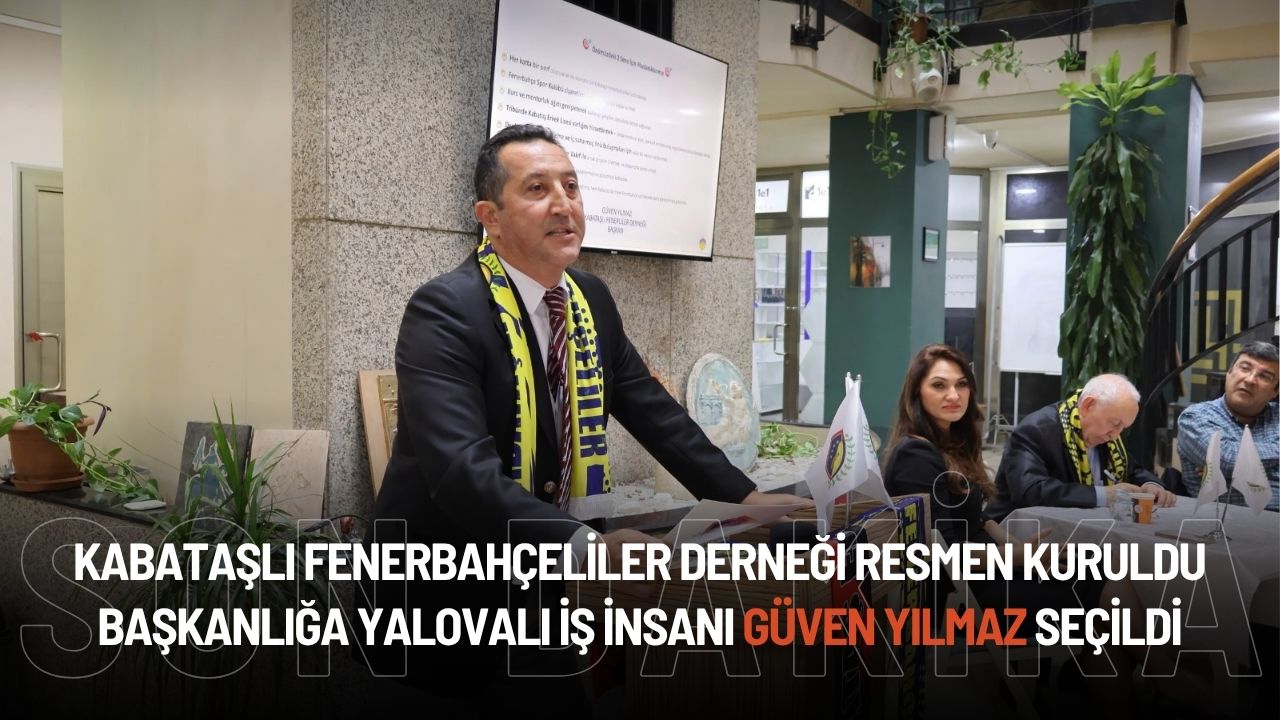 Kabataşlı Fenerbahçeliler Derneği Resmen Kuruldu