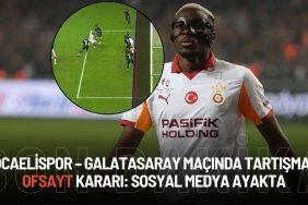 Kocaelispor – Galatasaray Maçında Tartışmalı Ofsayt Kararı: Sosyal Medya Ayakta