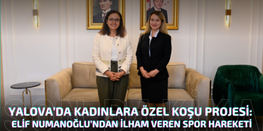 Yalova’da Kadınlara Özel Koşu Projesi