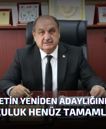 Şoförler Odası Başkanı Hüseyin Çetin Yeniden Adaylığını Açıkladı