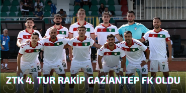 Ziraat Kupası 4. Tur Rakip Gaziantep FK Oldu