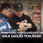 Yalova’da Marketlerde Tarihi Geçmiş Ürün Operasyonu