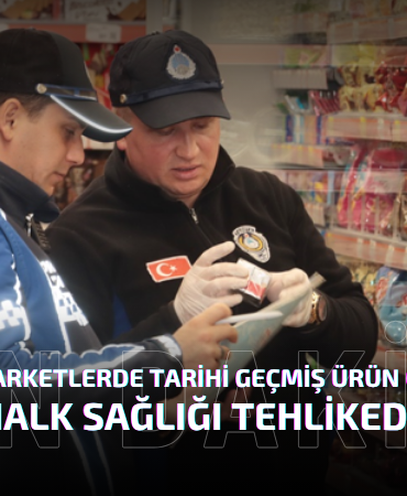 Yalova’da Marketlerde Tarihi Geçmiş Ürün Operasyonu